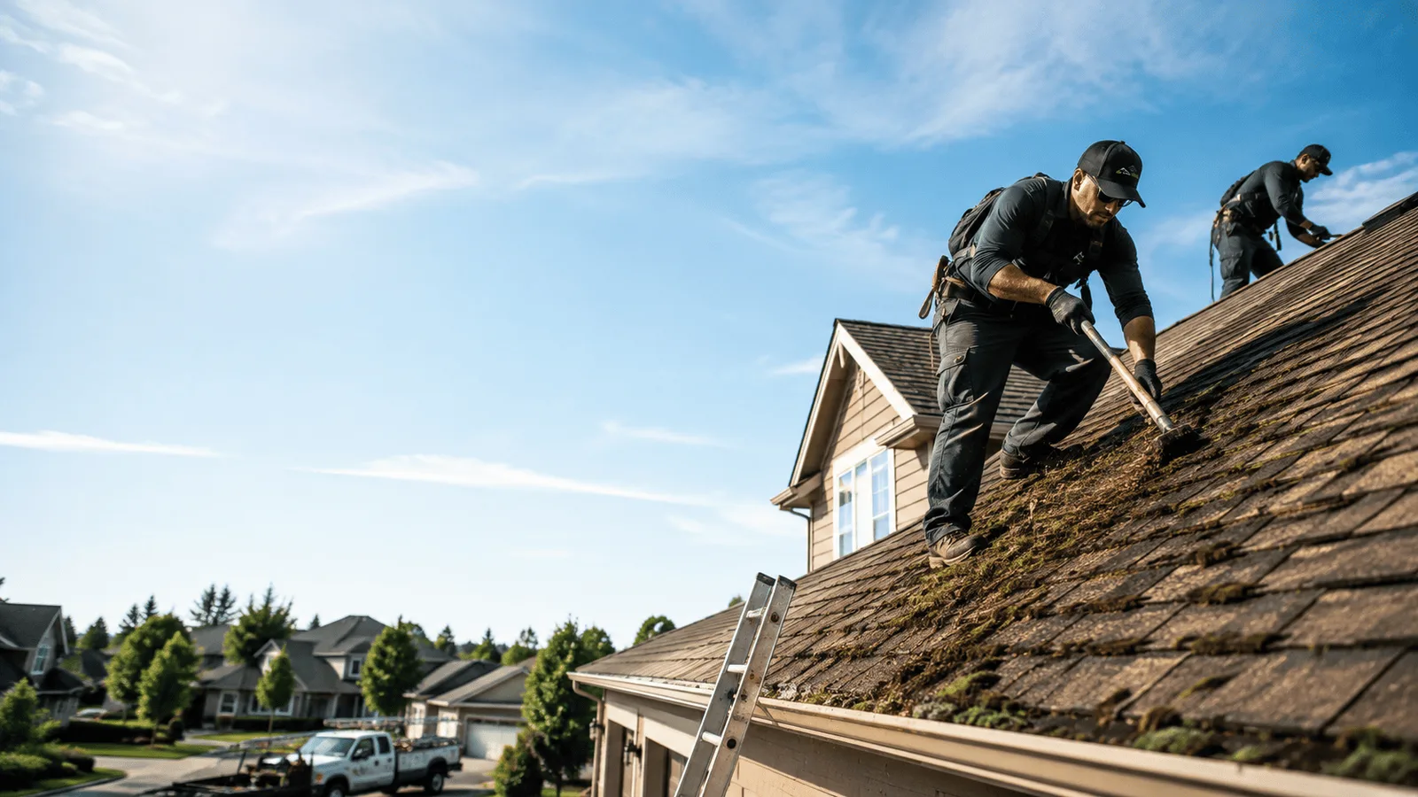 Roof Moss Removal in Hallie, KY near me